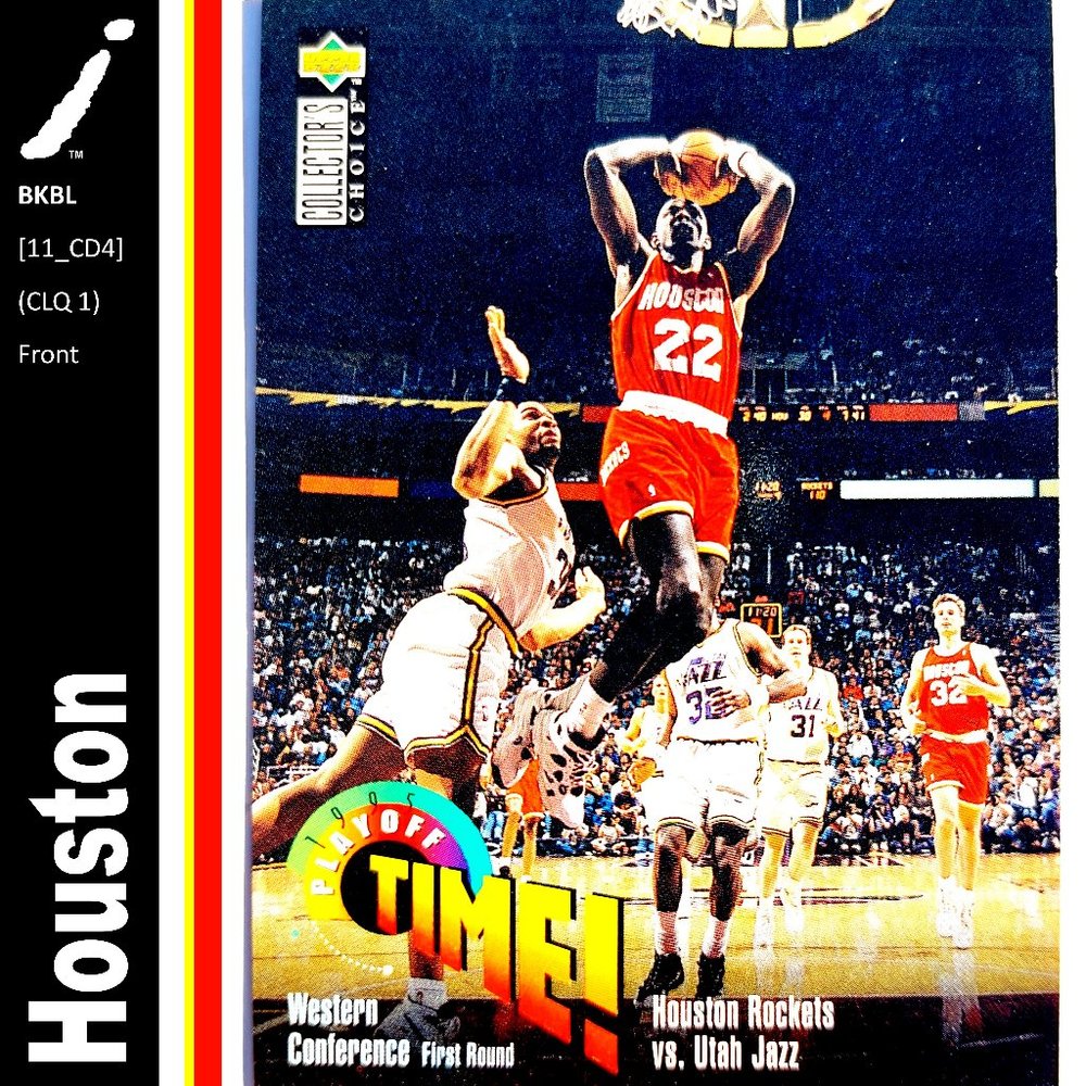 Houston Rockets (Clyde Drexler) - BKBL [11_CD4]